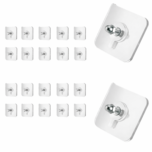 ⚡Limited-Time 50% OFF⚡100,000 Units Sold⚡Heavy-Duty Adhesive Hooks – Hang Anything, No Drilling